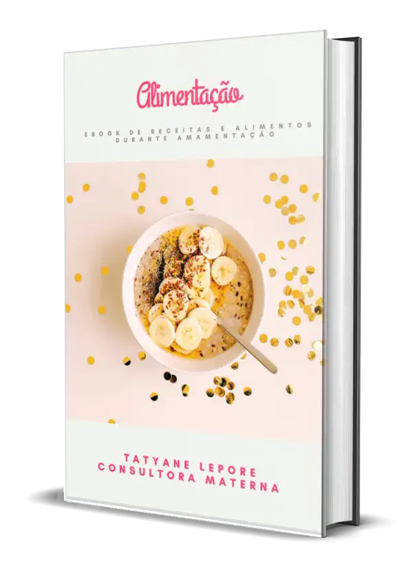 E-book de receitas e alimentação para a lactação